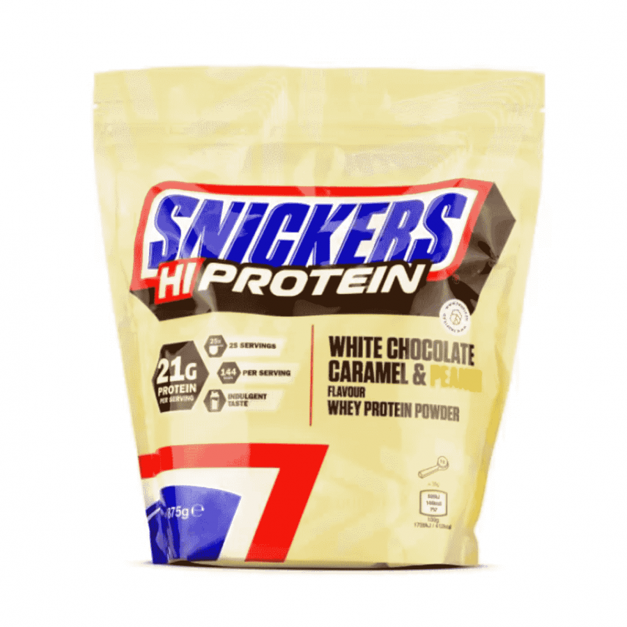 Сывороточный протеин Mars Incor Snickers HI Protein (White) 875 гр (Сникерс Протеин Белый шоколад)