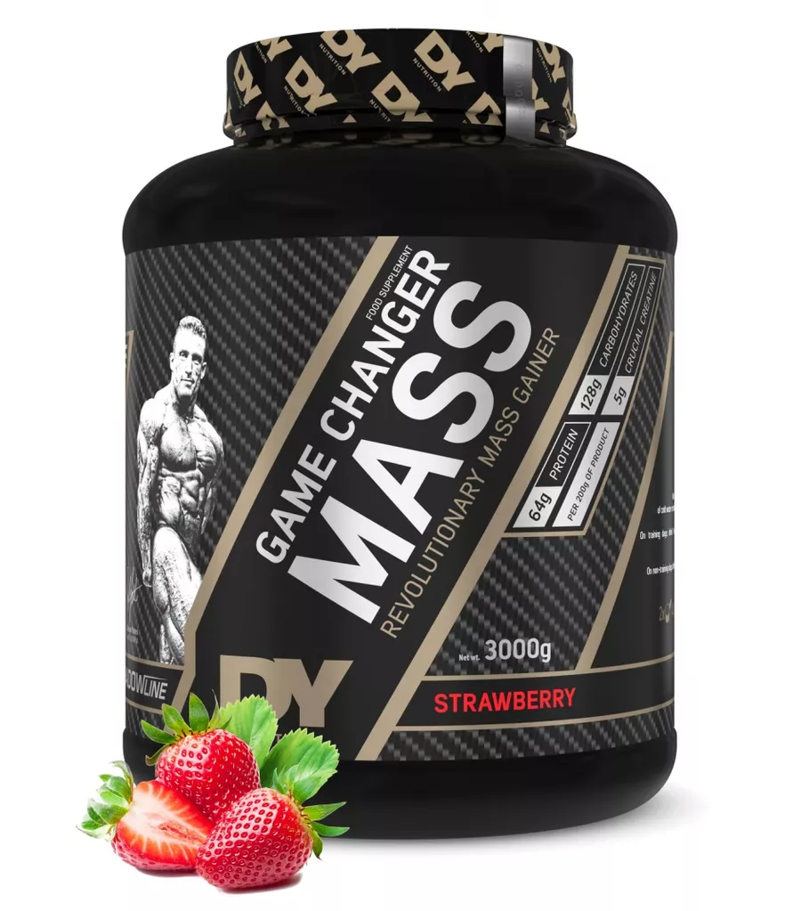 Гейнеры Dorian Yates Game Changer MASS 6000 гр (Дороиа Йеитс Гейм Чардж Масс 3000 гр) (Клубника)
