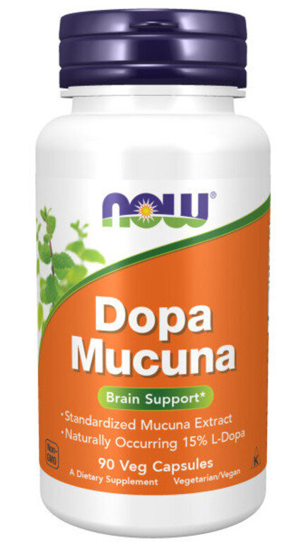 Иммуномодуляторы NOW Dopa Mucuna 90 капс (Нау Допа Мукуна 90 капс)