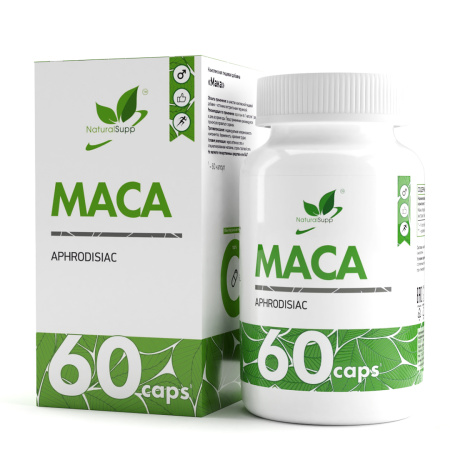 Либидо NaturalSupp Maca 500 мг 60 капс ( НатуралСапп Мака 500 мг 60 капс)