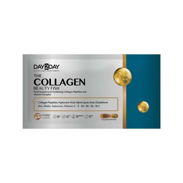 Коллаген ORZAX Day2Day Collagen Fish 30 Sase 7 г (Орзакс Изо дня в день коллаген 30 Саше 7 гр)