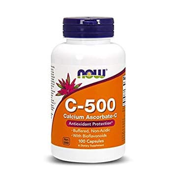 Витамин C NOW C-500 Calcium Ascorbate 100 вкапс (Нау С-500 Кальций Аскорбат 100 вкапс)
