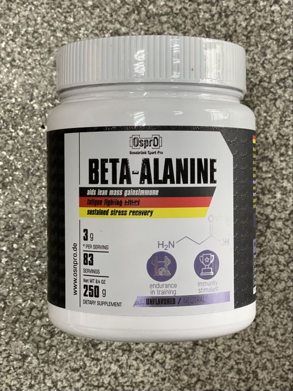 Бета аланин Ospro Beta-alanine 250 гр (Оспро Бета-аланин 250 гр)
