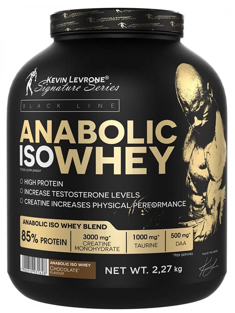 Изолят Kevin Levrone Anabolic ISO Whey 2000 гр (Кевин Леврон Анаболик Изо Вей 2000 гр)