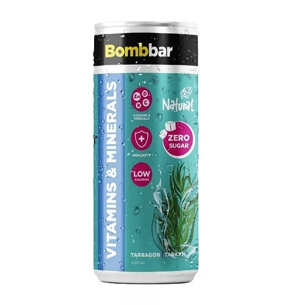 Напиток Bombbar Vitamins & Minerals 330 мл (Бомббар Витамины и минералы 330 мл)