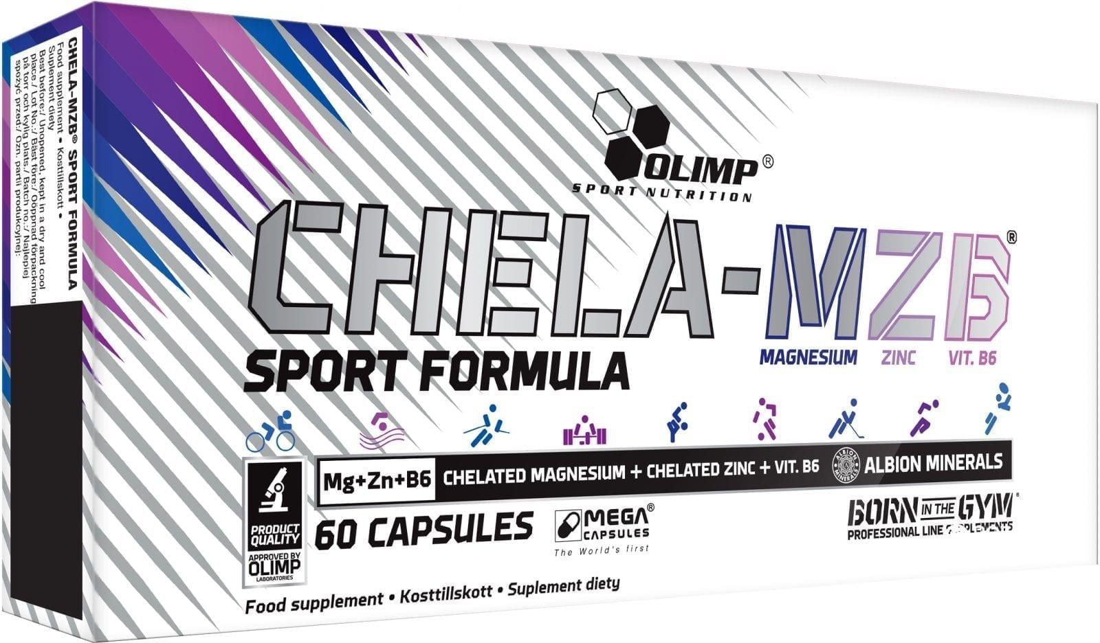 ЗМА OLIMP Chela-MZB 60 капс (Олимп Хелат-МЗБ 60 капс)