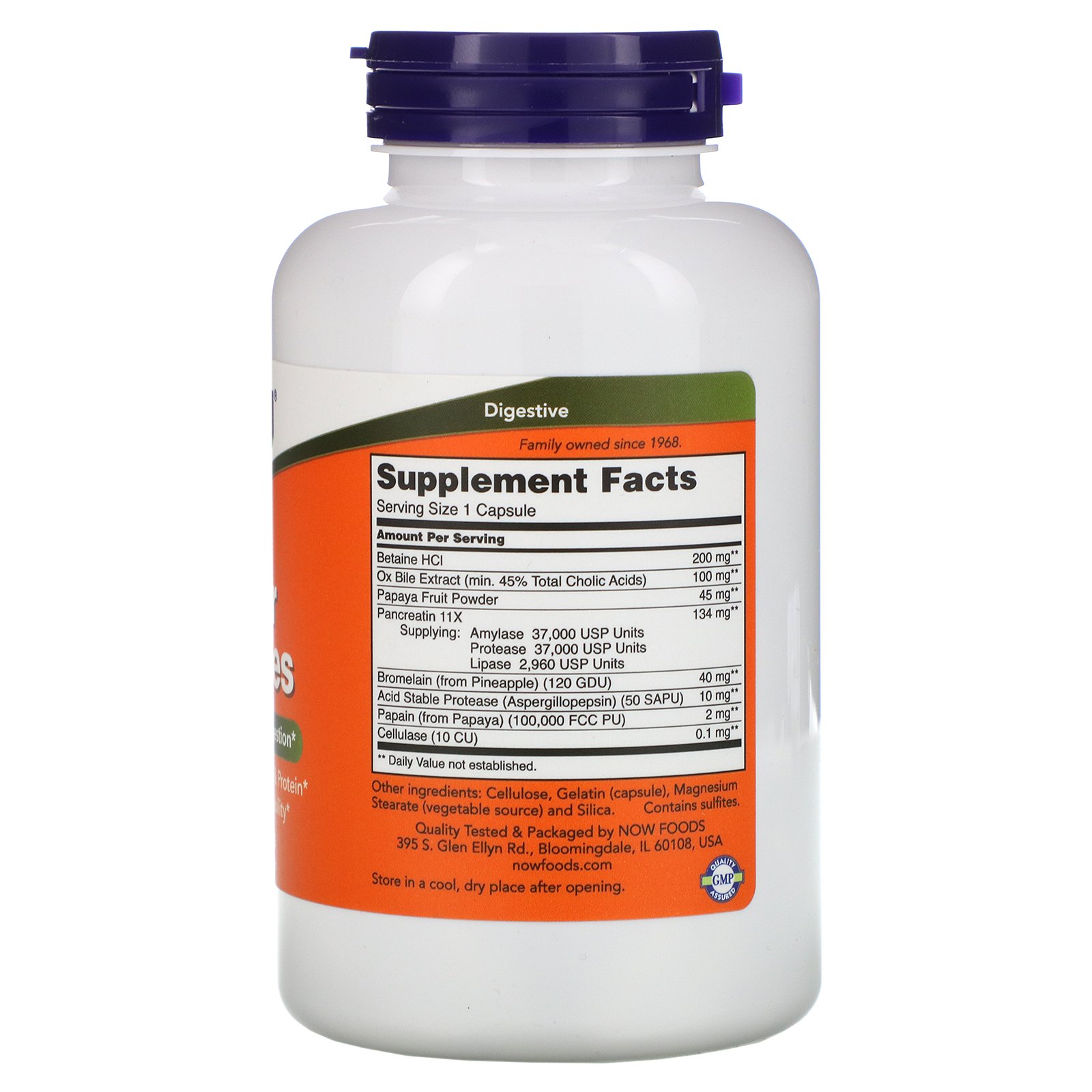 Ферменты NOW Super Enzymes 180 капс  (Нау Супер энзимы)