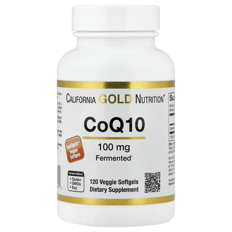 Коэнзим Q10 California GOLD CoQ10 100 мг 120 капс ( Калифорния Голд Коэнзим Q10 100 мг 120 капс)