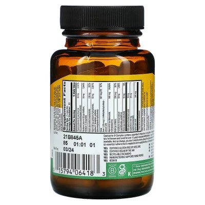 Коэнзим Q10 Country Life CO-ENZYME B-COMPLEX 60 капс (Контри Лайф Ко-Энзим Б-Комплекс)