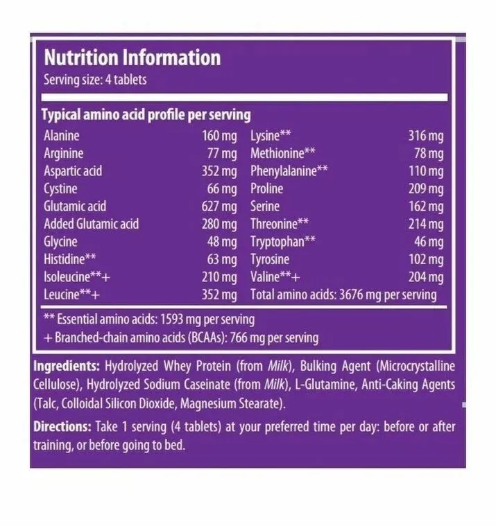 Аминокислоты Scitec Nutritiuon Amino 5600 500 таб (Скайтек Нутришин Амино 5600)