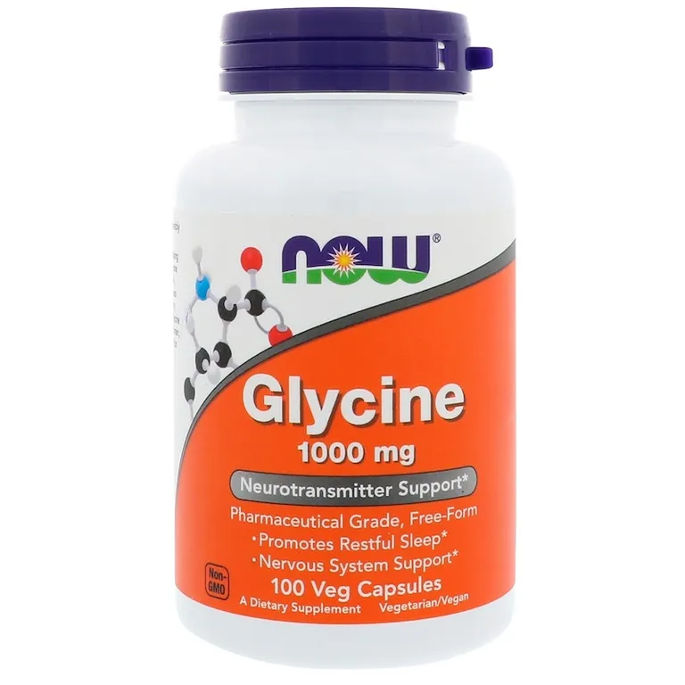 Для нервнойсистемы Now Glycine 1000 мг 100 капс (Нау Глицн 1000 мг 100 капс)