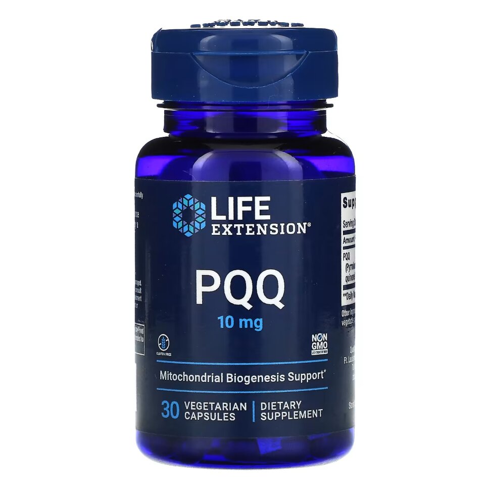Коэнзим Q10 Life Extension PQQ 10 мг 30 вкапс