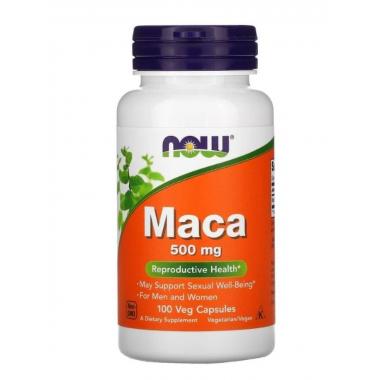 Либидо NOW Maca 500 мг 100 капс (Нау Мака 500 мг)Марка