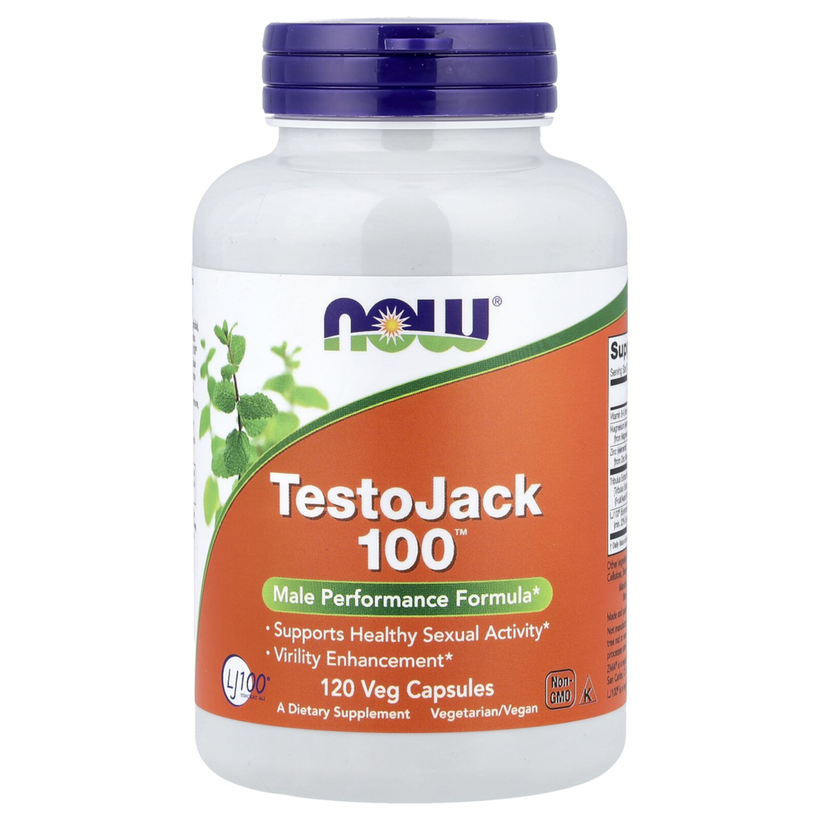 Повышение либидо NOW TestoJack 300 60 вкапс (Нау ТестоДжек) Марка
