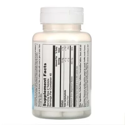 Магний KAL Magnesium Malate 400 90 таб (КАЛ Магний Малат)