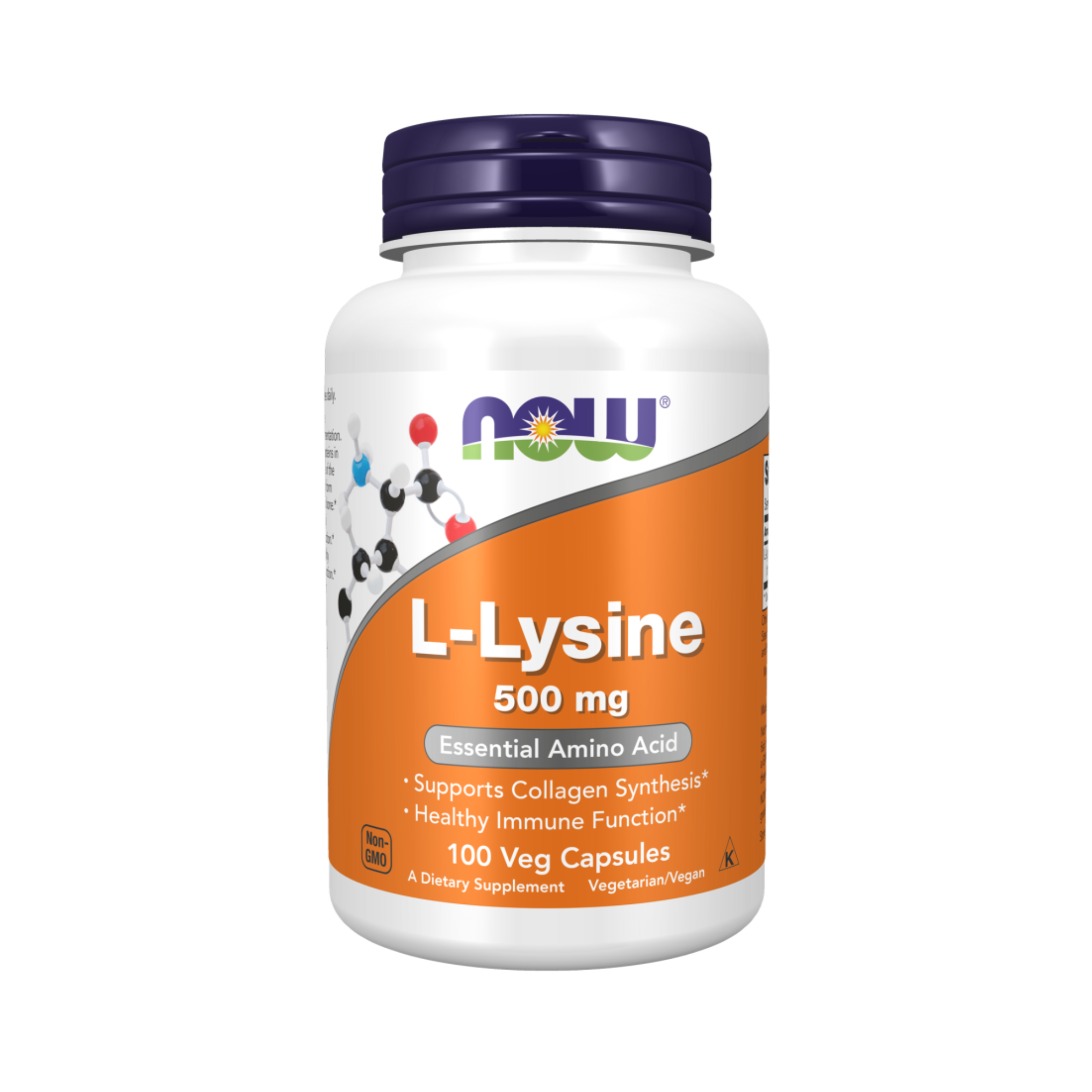 Лизин NOW L-Lysine 500 мг 100 таб (Нау Л-Лизин 500 мг)