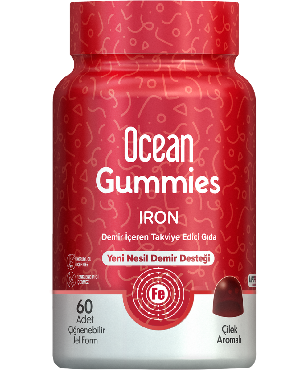 Железо ORZAX Ocean Gummies 8,5 мг 60 жев мармеладок (Орзакс Океан Железо 8,5 м 60 жев мармеладок )