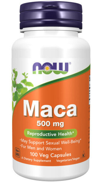 Либидо NOW Maca 500 мг 100 капс (Нау Мака 500 мг)