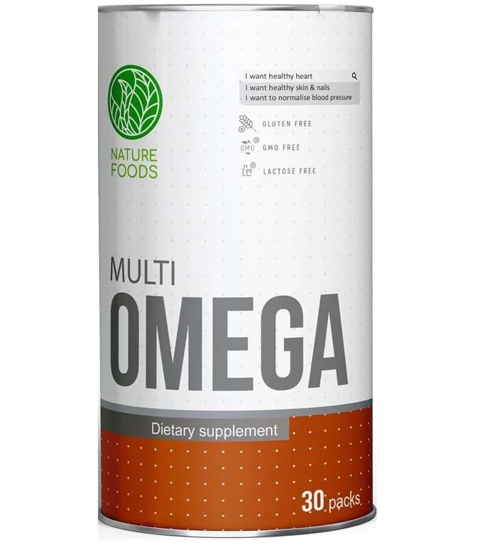 Nature Foods MULTI Omega 30 пак (Натуре Фудс Мульти Омега 30 пак)