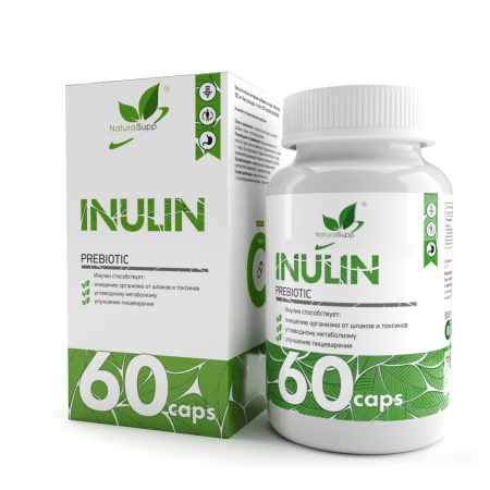 Пребиотическое волокно Nature Foods Inulin 60 капс (Натуре Фудс Инулин 60 капс)