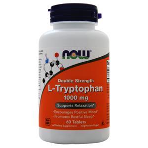 Триптофан NOW L-Tryptophan 1000 мг 60 таб (Нау Л-Триптофан 1000 мг 60 таб) Марка