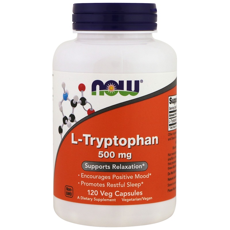 NOW L-Tryptophan 500 мг 120 капс