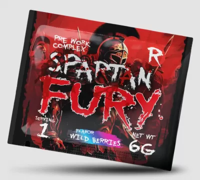 Предтренировочный комплекс Reckful Разовая порция Spartan Fury 6 гр (Рекфут Спартан Фьюри 6 гр)