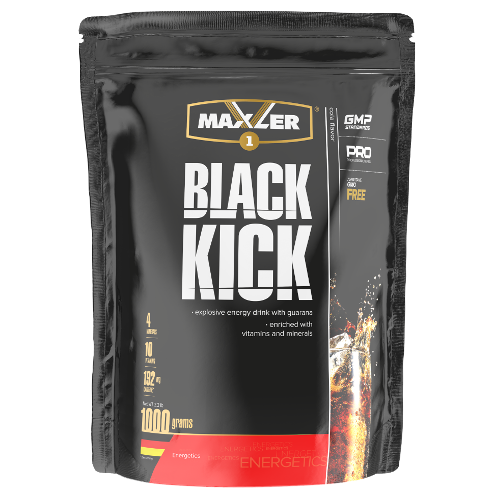 Изотоники Maxler Black Kick 1000 гр (Макслер Блэк Кик 1000 гр)  (Кола)
