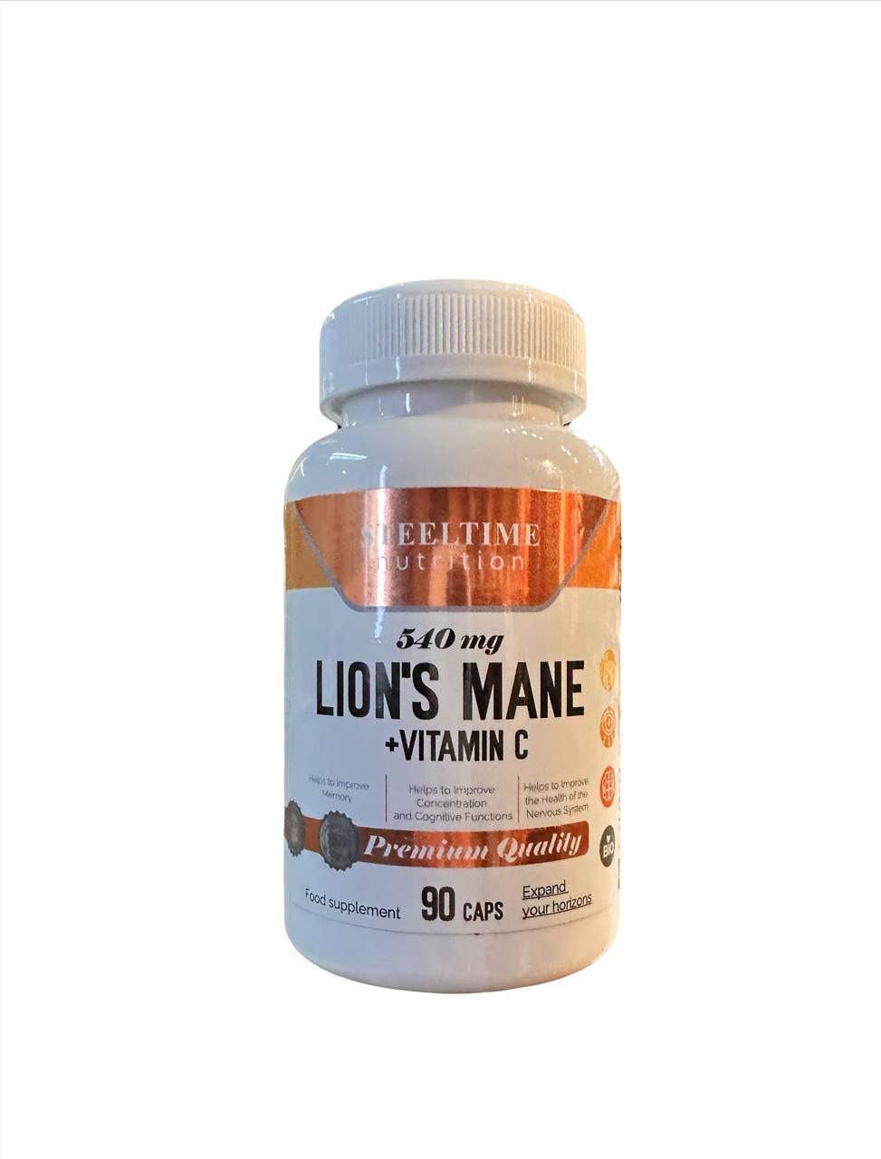 SteelTime Lion's mane 90 капс (СтиллТайм  Ежовик Гребенчатый 90 капс)