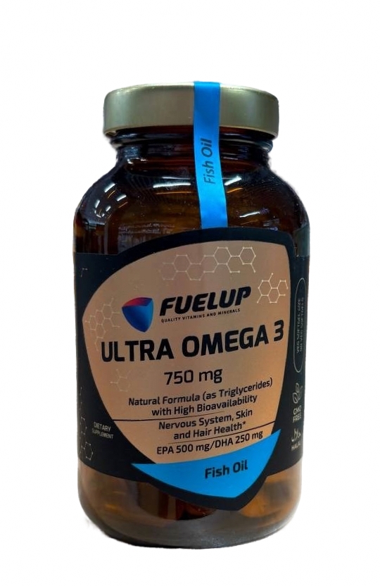 Омега 3 Fuel-Up Ultra Omega 3 750 мг 90 капс (Фул-Ап Ультра Омега 3 1000 мг 90 капс)