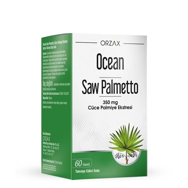 ORZAX Ocean Saw Palmetto Berries 350 мг 60 капс (Орзакс Океан Соу Палметто Ягоды серенои 350 мг)