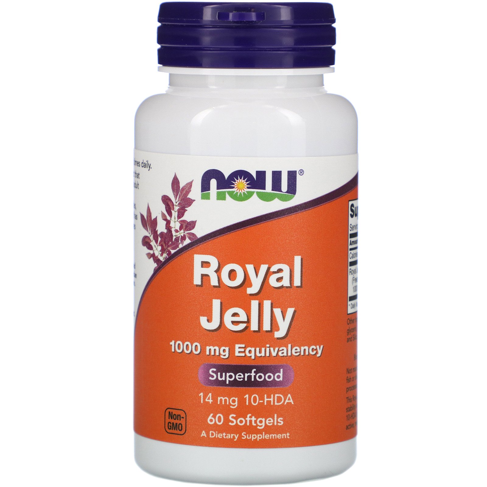 Now Royal Jelly 60 капс (Нау Маточное Молочко)