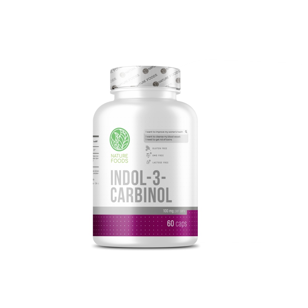 Индол 3 Nature Foods Indol-3-Carbinol 60 капс (Натуре Фудс Индол-З-корбинол 60 капс)