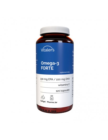 Омега 3 Vitalers Omega-3 Forte 120 капс (Виталерс Омега 3 120 капс)
