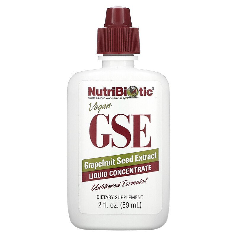 NutriBiotic Grapefruit Seed Extract 59 мл (НутриБиотик экстракт семян грейпфрута 59 мл)