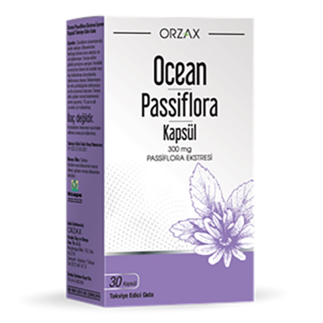 Для нервной системы ORZAX Passiflora incarnata 30 кап ( Орзакс Пассифлора 30 капс)