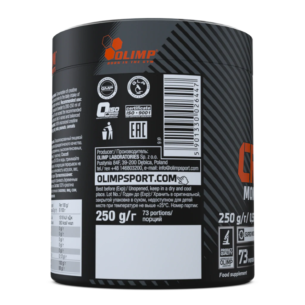Креатин в порошке OLIMP Creatine mono 250 гр (Олимп Креатин Моно 250 гр)
