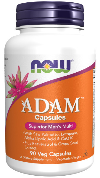 Мужские витамины NOW ADAM Superior Men's Multi 90 вкапс (Нау Адам 90 вкапс)