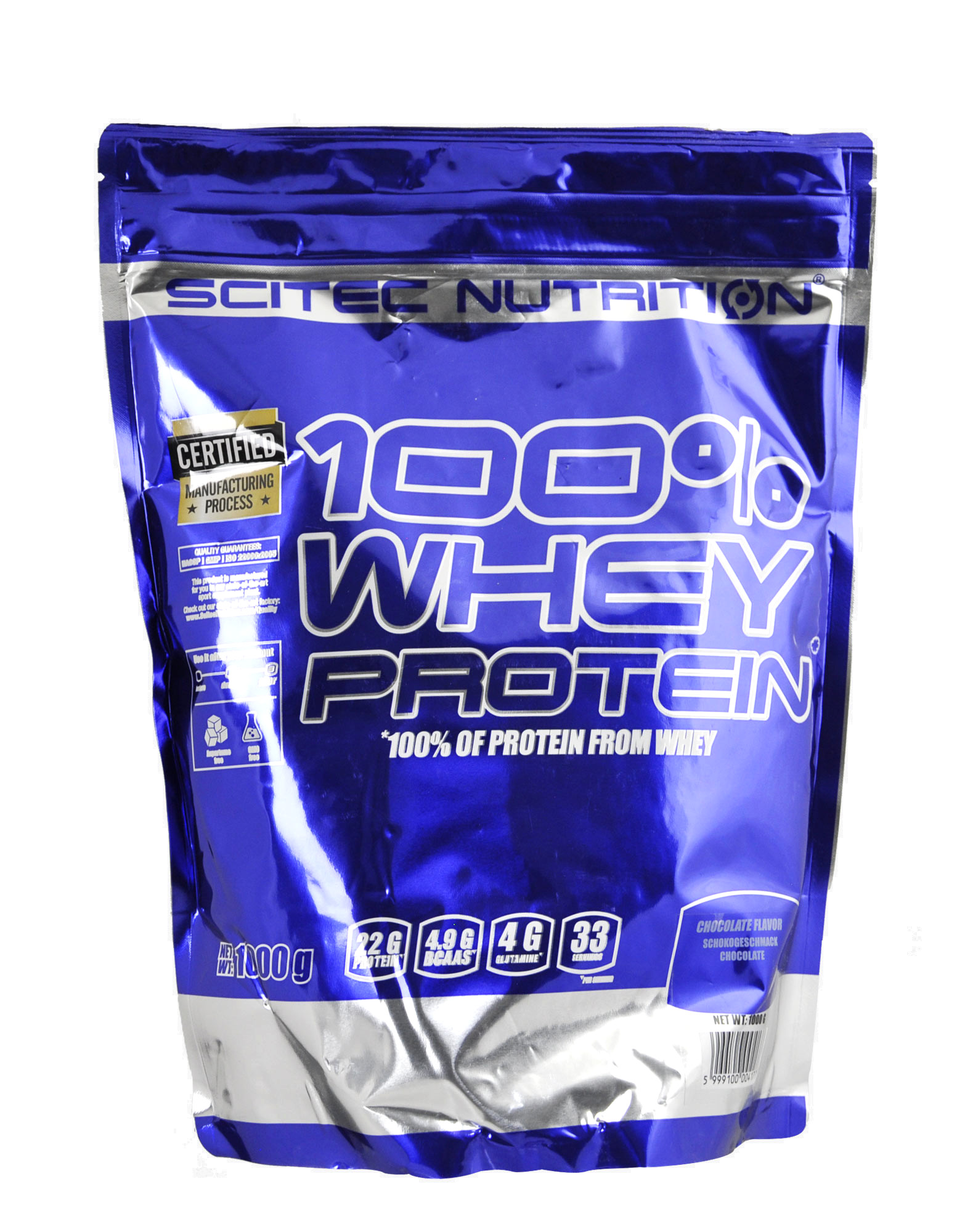 Протеин Scitec Nutrition 100% Whey Protein 1000 гp (Скайтек Нутришин 100% Вей Протеин)