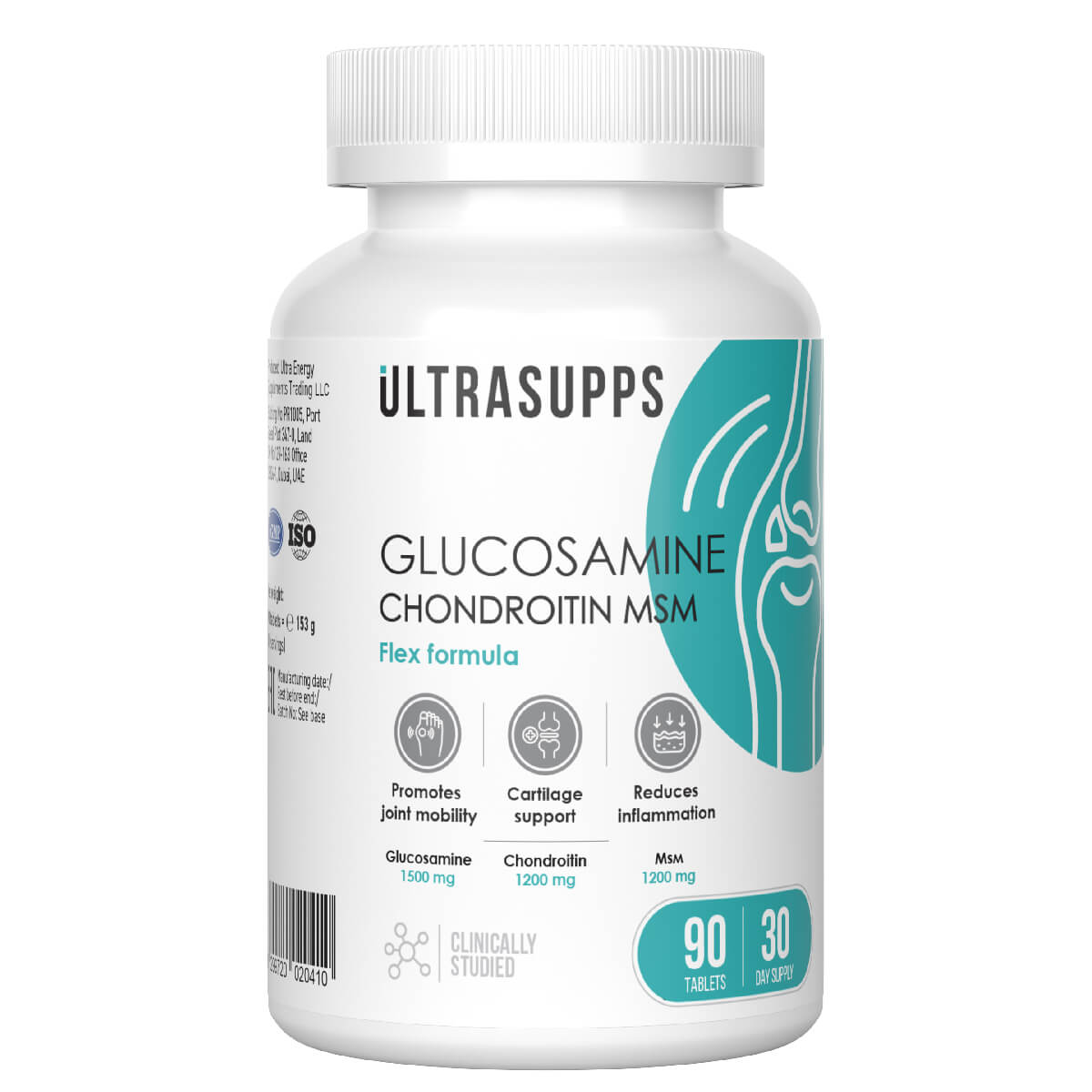 Для суставов и связок YLP Glucosamine & Chondroitin & MSM Complex 90 таб (ЮЛП Глюкозамин комплекс)