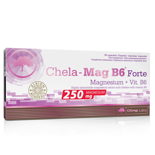 Магний OLIMP Chela-Mag B6 forte 60 капс (Олимп Хелат Магния с Б6 форте 60 капс)