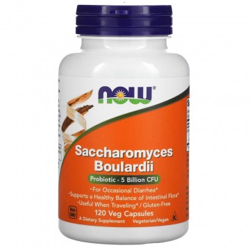 Пробиотики NOW Saccharomyces Boulardi 120 вкапс (Нау Сахаромицеты Буларди 120 вкапс)