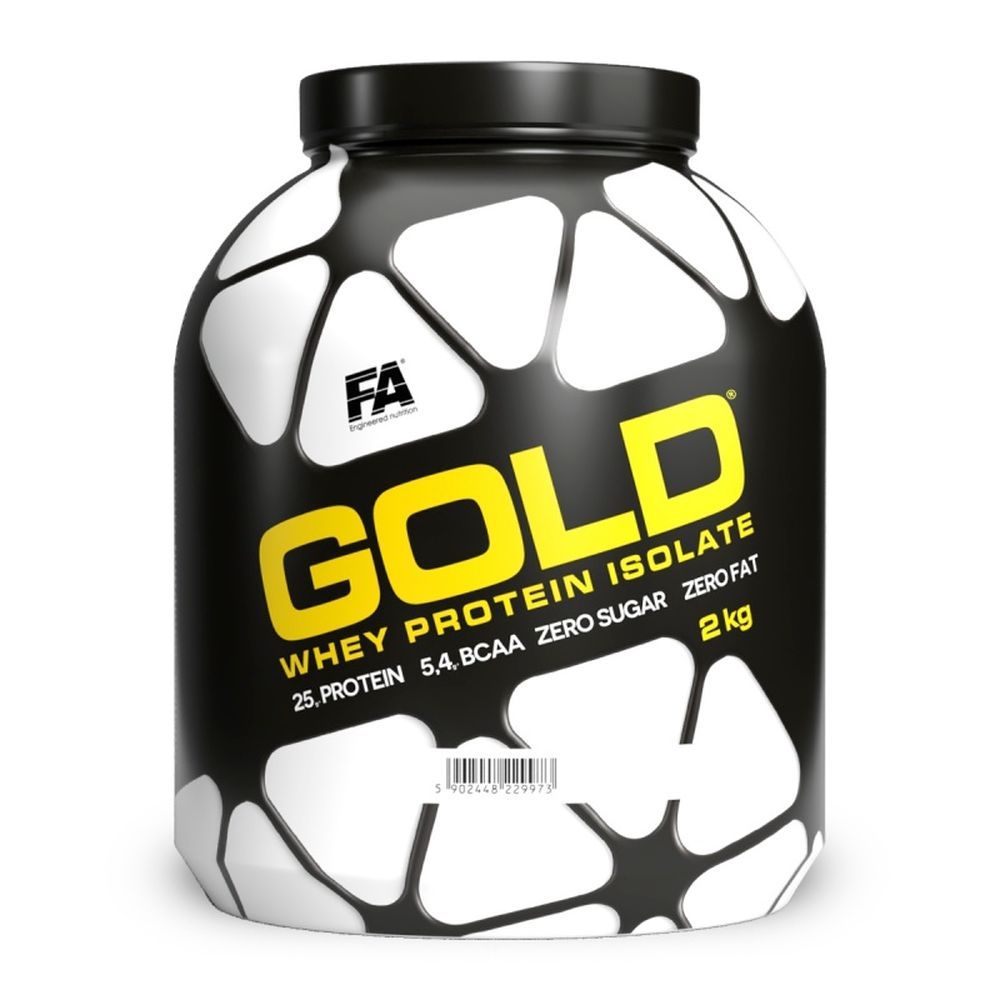 Протеин FA Gold Whey Protein Isolate 2000 г (ФА Голд Вей Протеин Изолят 2000 г ) (Печенье крем)