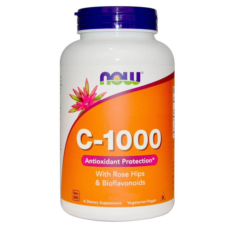 Витамин С NOW Vitamin C 1000 мг 100 таб (Нау Витамин С 100 таб)