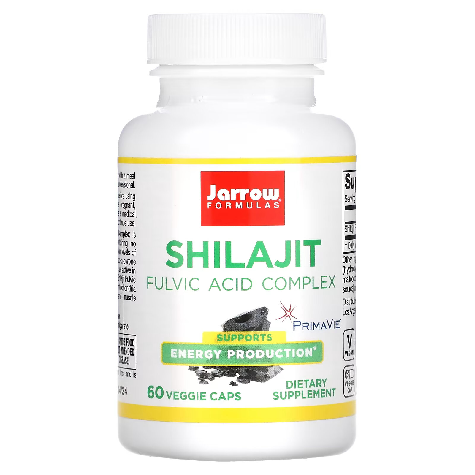 Jarrow Shilajit 250 мг 60 вкапс (Жарров Фульвовые кислоты комплекс 250 мг 60 вкапс)