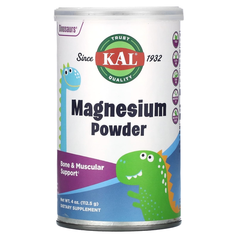 Магний для детей KAL Magnesium Powder 112.5 г (КАЛ Магний Повдер 112.5 г )