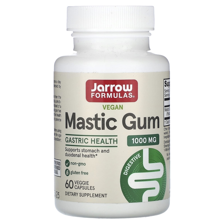 Jarrow Formuls Mastic Gum 1000 мг 60 капс (Жарров Мастиковая Смола 60 капс)