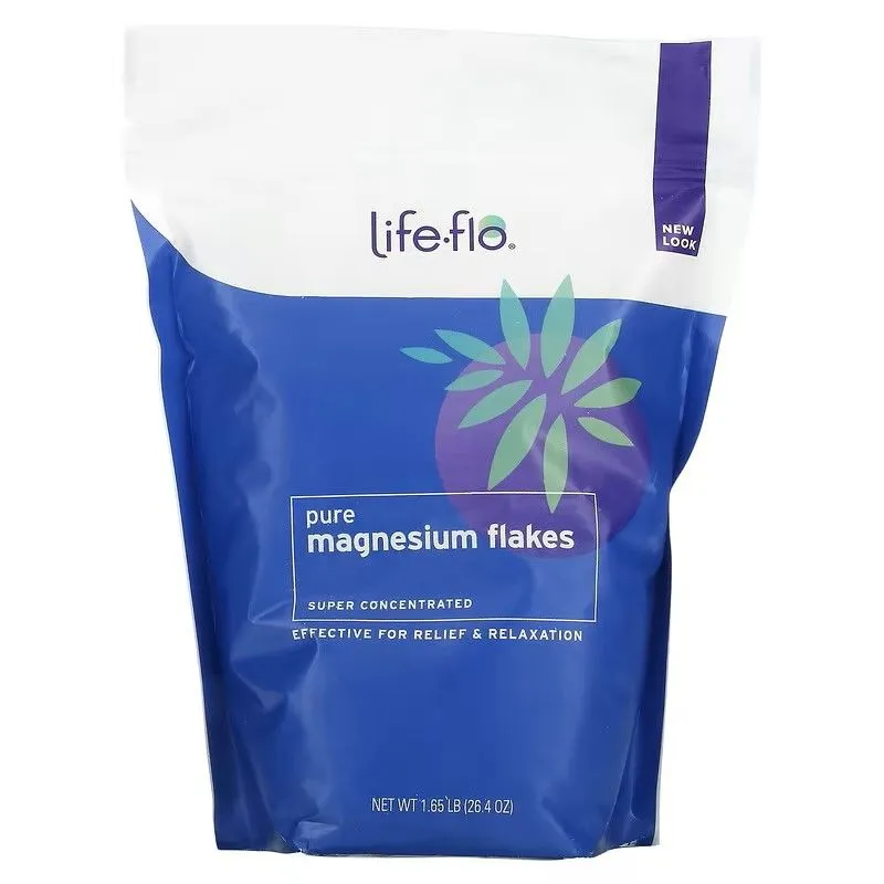 Life Flo Magnesium Flakes 751 гр (Лайф Фло Магниевые Хлопья для Ванн 751 гр)