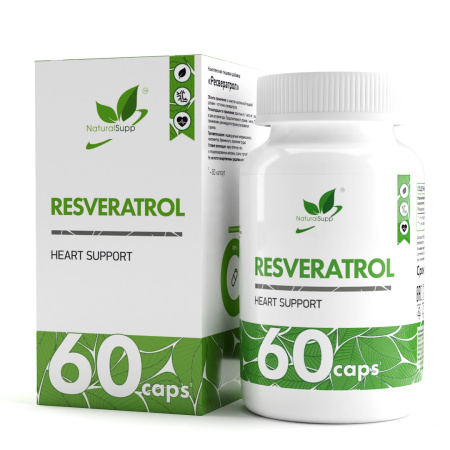 Ресвератрол NaturalSupp Resveratrol 100 мг 60 капс (НатуралСапп Ресвератрол 100 мг 60 капс)
