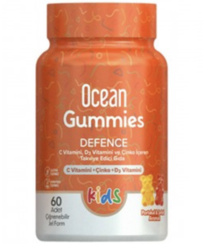 Детские витамины ORZAX Ocean Gummies Defence 60 жев мармеладок (Орзакс Дефенс Мультивитамины 60 жев)